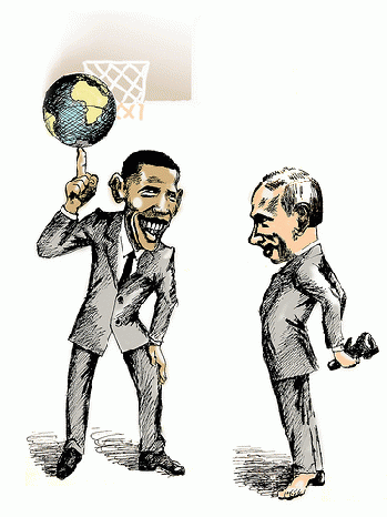 Obama and Putin, From FlickrPhotos