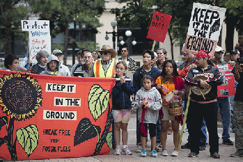 From flickr.com/photos/44550450@N04/29554803662/: Rally against the Dakota Access Pipeline, From Images