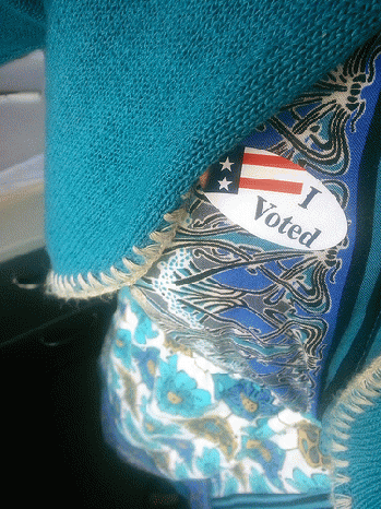 I voted, From FlickrPhotos