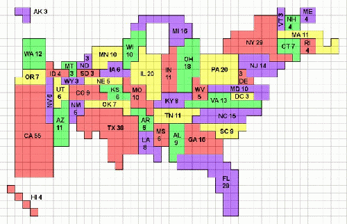 Electoral College Map