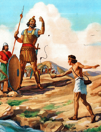 David and Goliath by Robert Temple Ayres