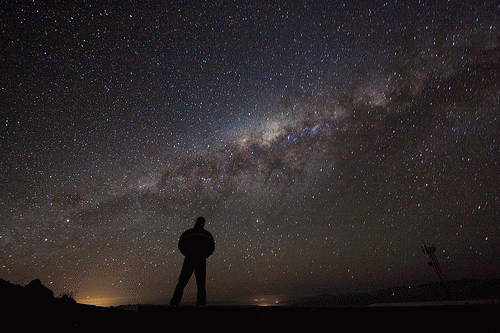 Admiring the Galaxy, From FlickrPhotos