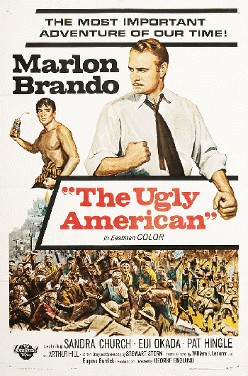 From commons.wikimedia.org/wiki/File:The_Ugly_American_poster.jpg: The Ugly American poster, From ImagesAttr