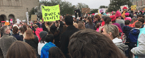 Sister march, Chrysler Museum of Art, Norfolk VA. 01.21.17