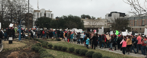 Sister march, Chrysler Museum of Art, Norfolk VA. 01.21.17