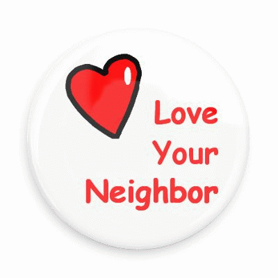Love your neighbor button, From ImagesAttr