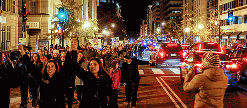 2016.11.12 Anti-Trump Protest Washington, DC USA 08729, From FlickrPhotos