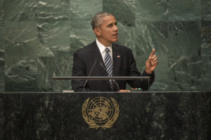 President Barack Obama addresses the United Nations General Assembly on Sept. 20, 2016., From ImagesAttr