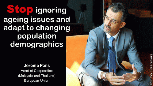 Jerome Pons, European Union (EU) Head of Cooperation in Malaysia and Thailand Jerome Pons, European Union (EU) Head of Cooperation in Malaysia and Thailand