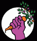 The Food Not Bombs logo, designed by Keith McHenry. According to FNB, The Food Not Bombs logo, designed by Keith McHenry. According to FNB,