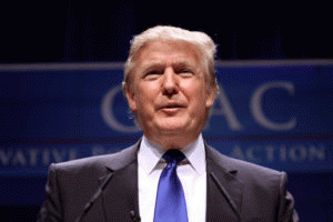 Donald Trump speaking at CPAC 2011 in Washington, D.C., From ImagesAttr