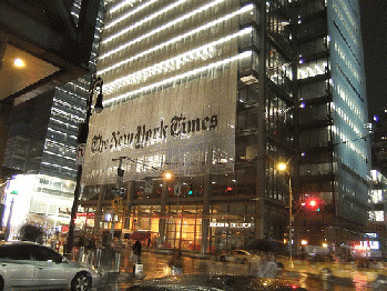 The New York Times building