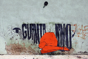 Prisoners at Guantanamo