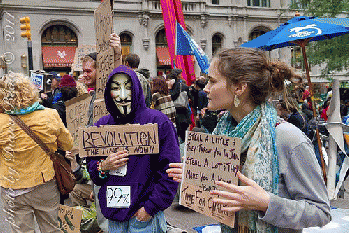 Occupy Wall Street at Zuccotti Park