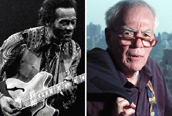 Chuck Berry and Jimmy Breslin, a pair of pioneers, From GoogleImages