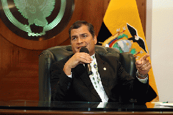 Rueda de Prensa del Presidente Rafael Correa, From FlickrPhotos