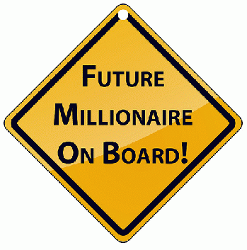 Future Millionaire on Board (Update), From FlickrPhotos