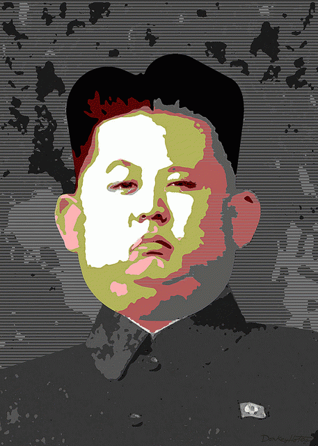 Kim Jong-un - Caricature Posterized