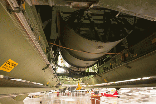 Bomb bay with Nuclear Bomb