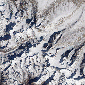 Himalayan Glaciers. NASA Photo