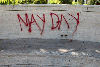 Day 121: May Day.  May the true May Day, the first holiday of U.S. Labor, be with us forever.