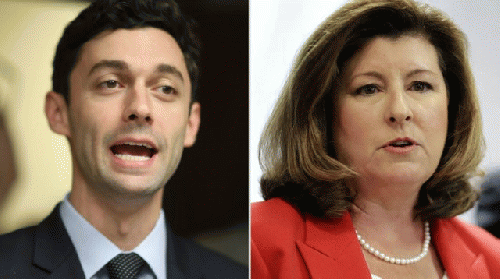 Jon Ossoff and Karen Handel., From ImagesAttr