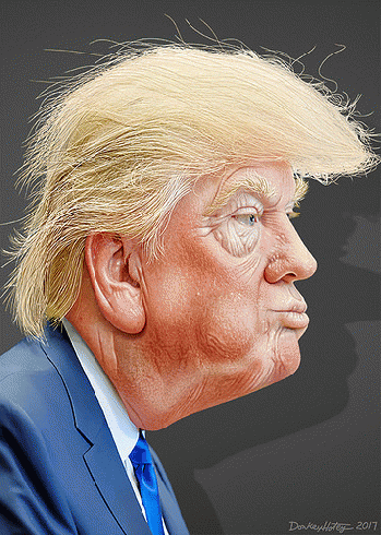 Donald Trump- Caricature, From FlickrPhotos