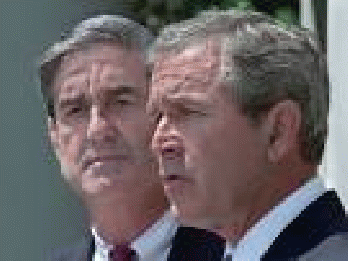 George W. Bush announces Robert Mueller to be director of the FBI George W. Bush announces Robert Mueller to be director of the FBI