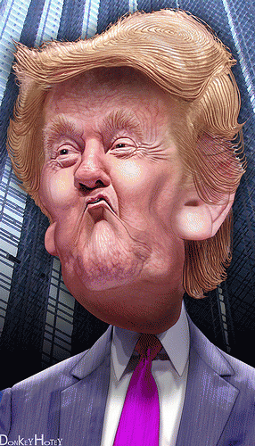 From flickr.com: Donald Trump - Caricature, From Images