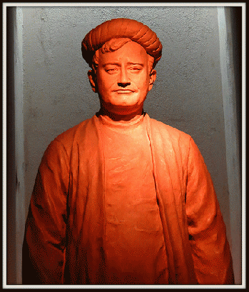 Bankim Chandra Chatterjee (late 19th century). Key figure in the Bengal literary renaissance., From FlickrPhotos