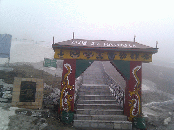 The entrance to the Nathu La Pass, From FlickrPhotos