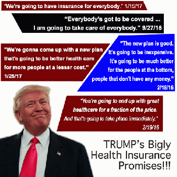 Trump Health Care Promises, From FlickrPhotos