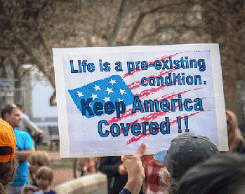 Rally in Support of Affordable Care Act