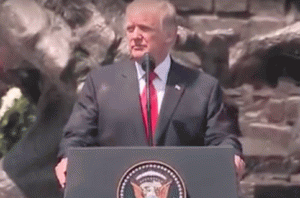 President Donald Trump, speaking in Warsaw, Poland, on July 6, 2017., From ImagesAttr