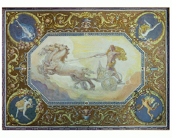 Apollo on Chariot by Louis Grell