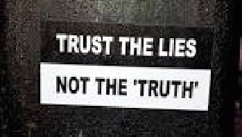 TRUST THE LIES NOT THE 'TRUTH' | black and white | Thomas Guest ...1024 Ã-- 580 - 341k - jpg