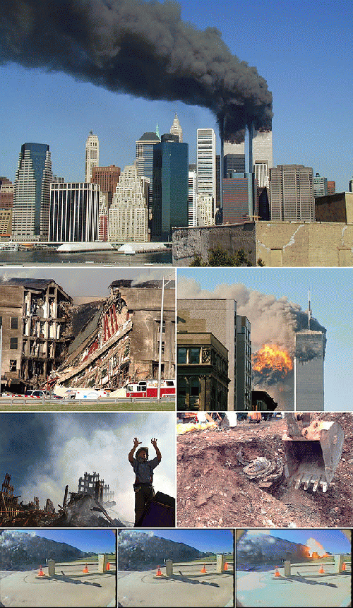 September 11 Photo Montage, From WikimediaPhotos