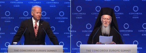 Concordia Europe Summit in Athens Highlight: Keynotes by Fmr. Vice President Joe Biden and Remarks by Patriarch Bartholomew