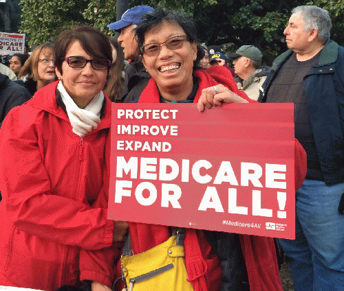 Nurses rally for Medicare for all, From ImagesAttr