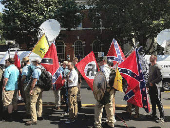 From flickr.com: Charlottesville, Va. The .Unite the Right. Rally, From Images