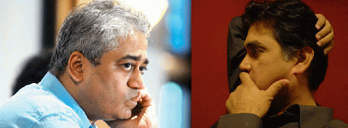 Rajdeep Sardesai and the writer, From ImagesAttr