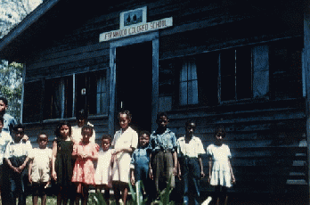 Fernwood [Mississippi?] .Colored. School, circa 1946