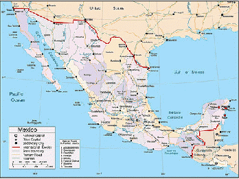 Map of Mexico, From FlickrPhotos