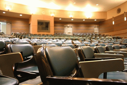 A lecture hall at the University of California, Berkeley., From ImagesAttr