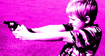 Kid With Gun, From FlickrPhotos