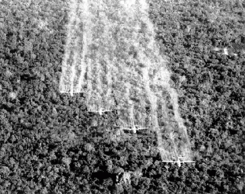 Planes spraying Agent Orange, From ImagesAttr