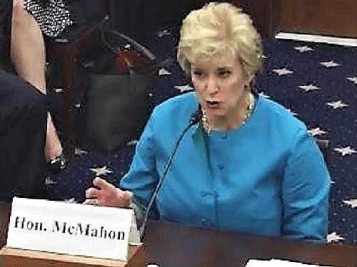 Linda McMahon Confirmation hearing as SBA Administrator, From ImagesAttr