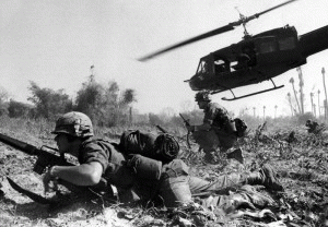 Scene from the Vietnam War Film