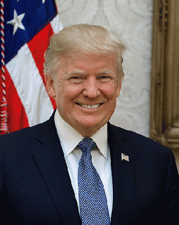 President Donald J Trump official portrait