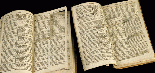 Thomas Jefferson cut and pasted to create his bible